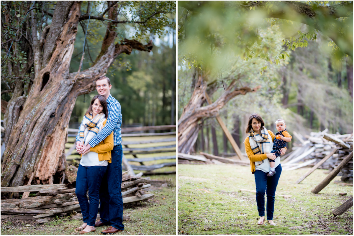 Family pictures at Meadow Farm Park